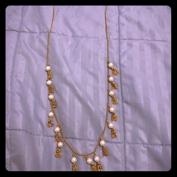 J. Crew Jewelry - J. Crew Pearl Tassel Necklace J. Crew Jewelry - J. Crew Pearl Tassel Necklace